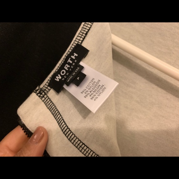 Worth Black to White Doubleface Topper - Picture 6 of 6